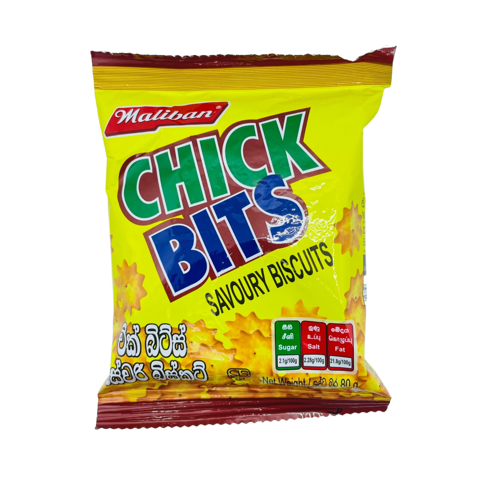 Chick Bits Biscuits 80g